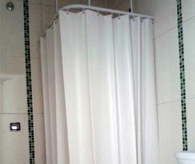 Curtains for hospital bathroom