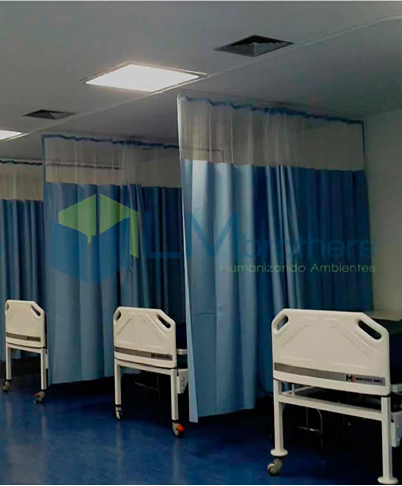 Cortinas de persianas para hospital