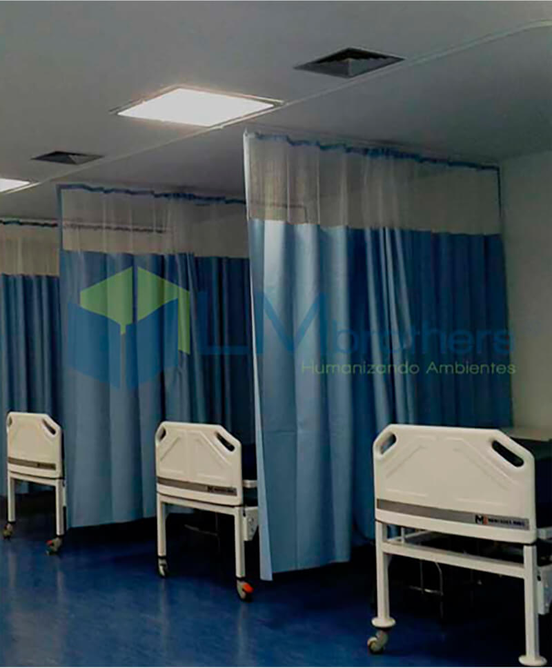 Cortinas de uso hospital