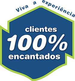 Clientes 100% satisfeitos